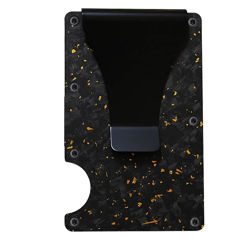RFID Aluminum Wallet | Easily Removable Money & Cards, Minimalist Slim Credit Card Holder