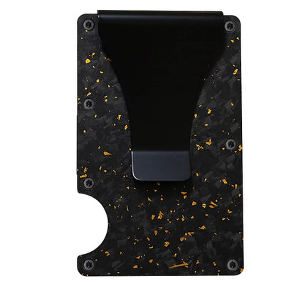 RFID Aluminum Wallet | Easily Removable Money & Cards, Minimalist Slim Credit Card Holder