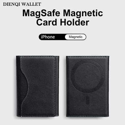 The Clifton Card Holder | Vintage-Style PU Leather MagSafe Wallet for iPhone