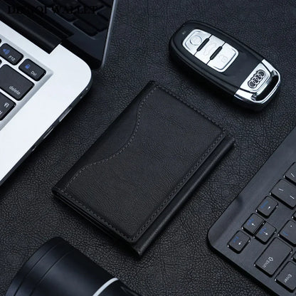 The Clifton Card Holder | Vintage-Style PU Leather MagSafe Wallet for iPhone