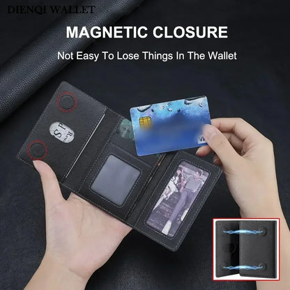 The Clifton Card Holder | Vintage-Style PU Leather MagSafe Wallet for iPhone