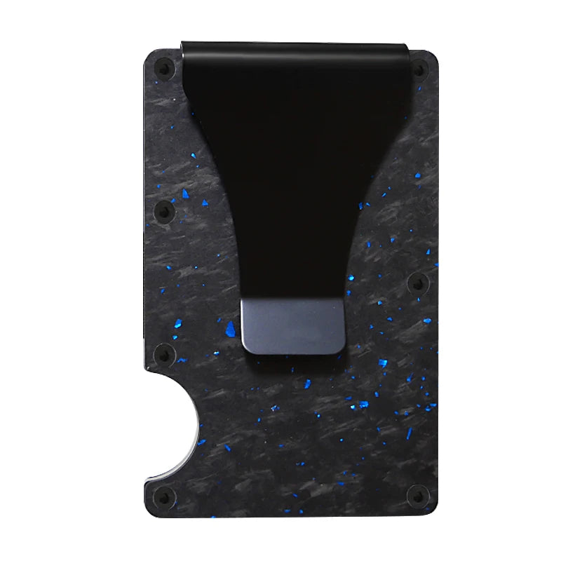 RFID Aluminum Wallet | Easily Removable Money & Cards, Minimalist Slim Credit Card Holder