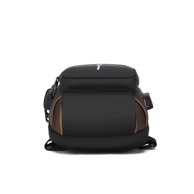 The Explorer | Vintage Oxford Crossbody Sling Bag with USB Port