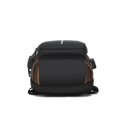 The Explorer | Vintage Oxford Crossbody Sling Bag with USB Port