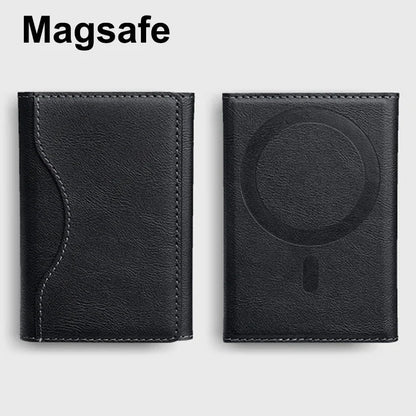 The Clifton Card Holder | Vintage-Style PU Leather MagSafe Wallet for iPhone