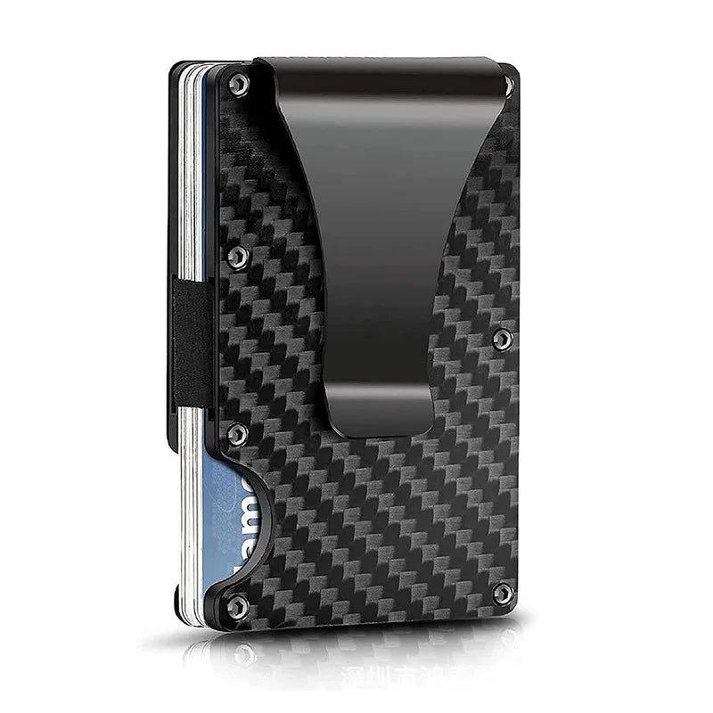 RFID Aluminum Wallet | Easily Removable Money & Cards, Minimalist Slim Credit Card Holder